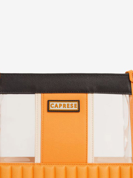 Amber Colourblocked Structured Sling Bag
