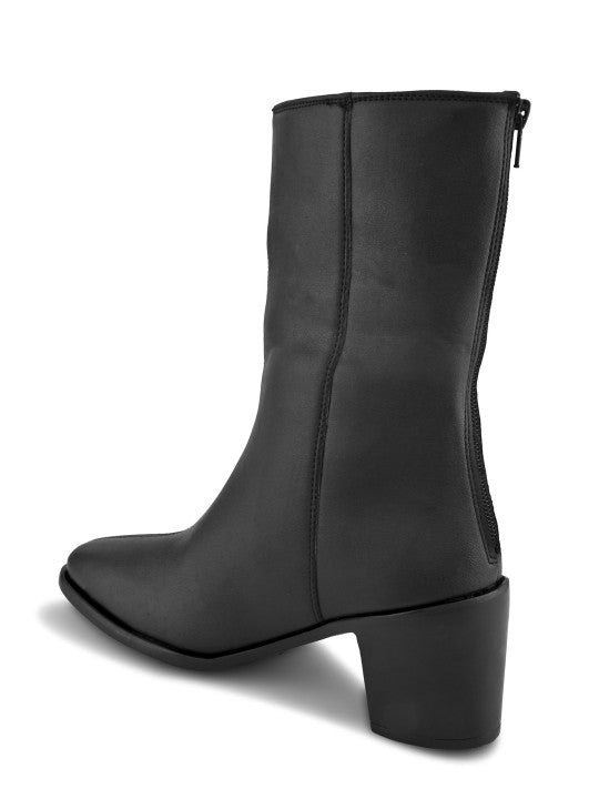 Women Block-Heeled Chelsea Boots