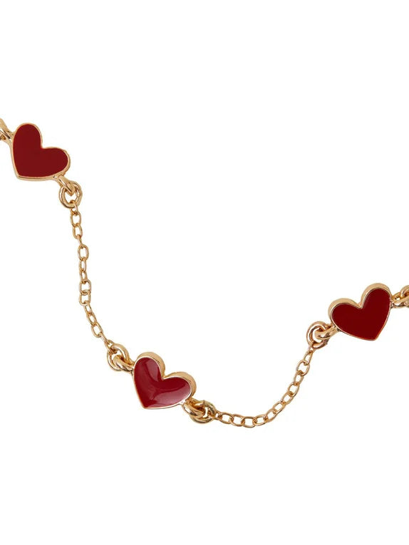 Gold-Toned Charm Bracelet