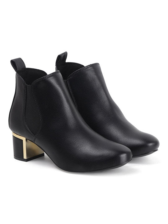 The Lifestyle Co Black Casual Boots