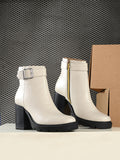 The Lifestyle Co Women Chelsea Round Toe Boots
