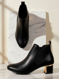 The Lifestyle Co Black Casual Boots
