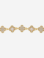 Cubic Gold-Plated Zirconia Bracelet