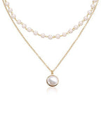 Rose Gold Plated Pearl Chain