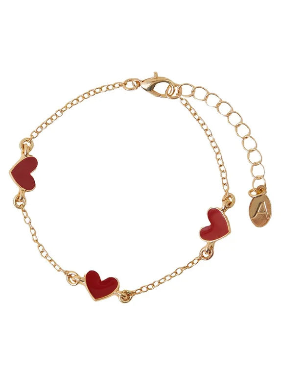 Gold-Toned Charm Bracelet