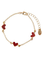 Gold-Toned Charm Bracelet
