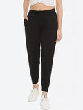 Black Cotton Joggers