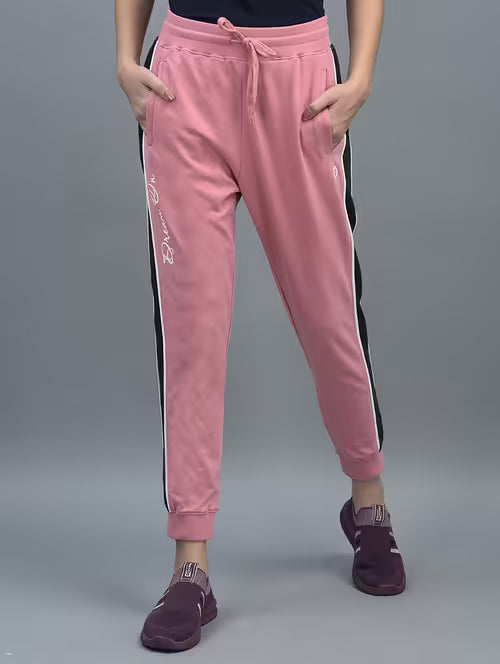Women Color Block Regular Fit Jogger