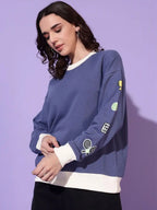 Women Printed Sweatshirt