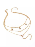 Gold-Plated Layered Necklace