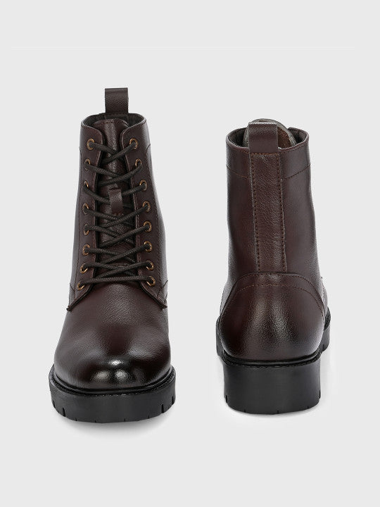 The Lifestyle Co. Women Block-Heeled Regular Boots
