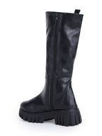Women Round Toe Zip Winter Boots