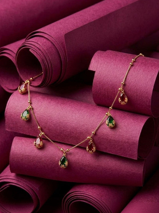 Brass Gold-Plated Necklace