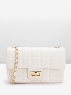 Quilted Mini Structured Shoulder Bag
