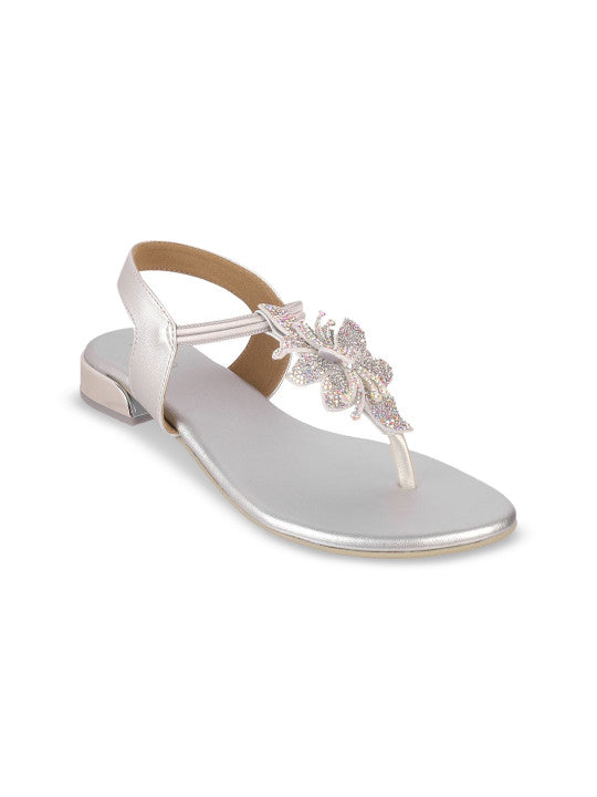 Women Party T-Strap Flats