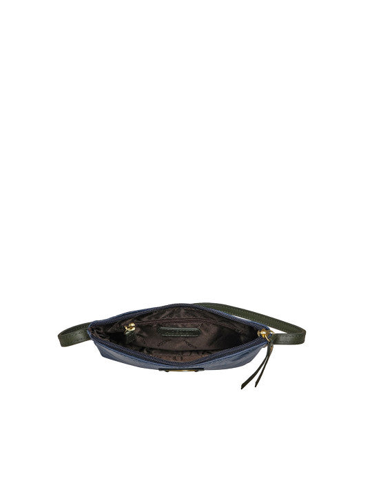 Teresa Animal Textured Leather Structured Sling Bag
