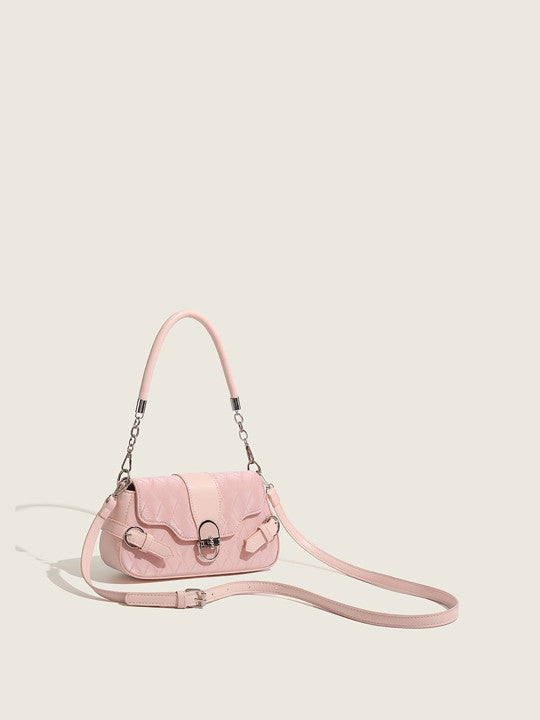 Geometric Detachable Strap Swagger Handheld Bag