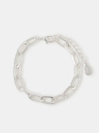 Women Silver-Plated Link Bracelet