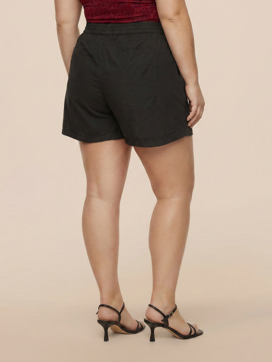 Women Plus Size Pure Cotton Shorts