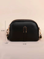 Detachable Strap Structured Sling Bag