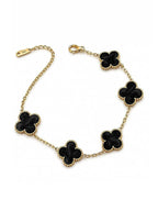 Women Handcrafted Gold-Plated Wraparound Bracelet