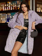 Women Single-Breasted Overcoat