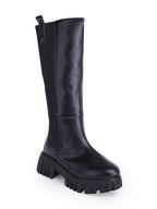 Women Round Toe Zip Winter Boots