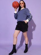 Women Printed Sweatshirt