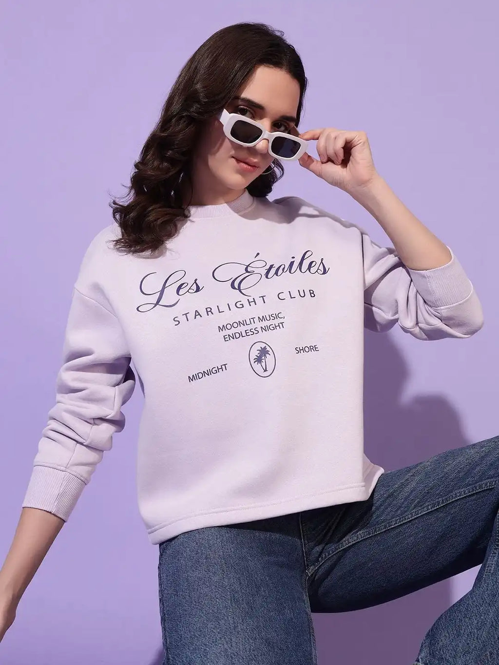 Women Printed Sweatshirt