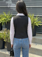 V-Neck Formal Waistcoat