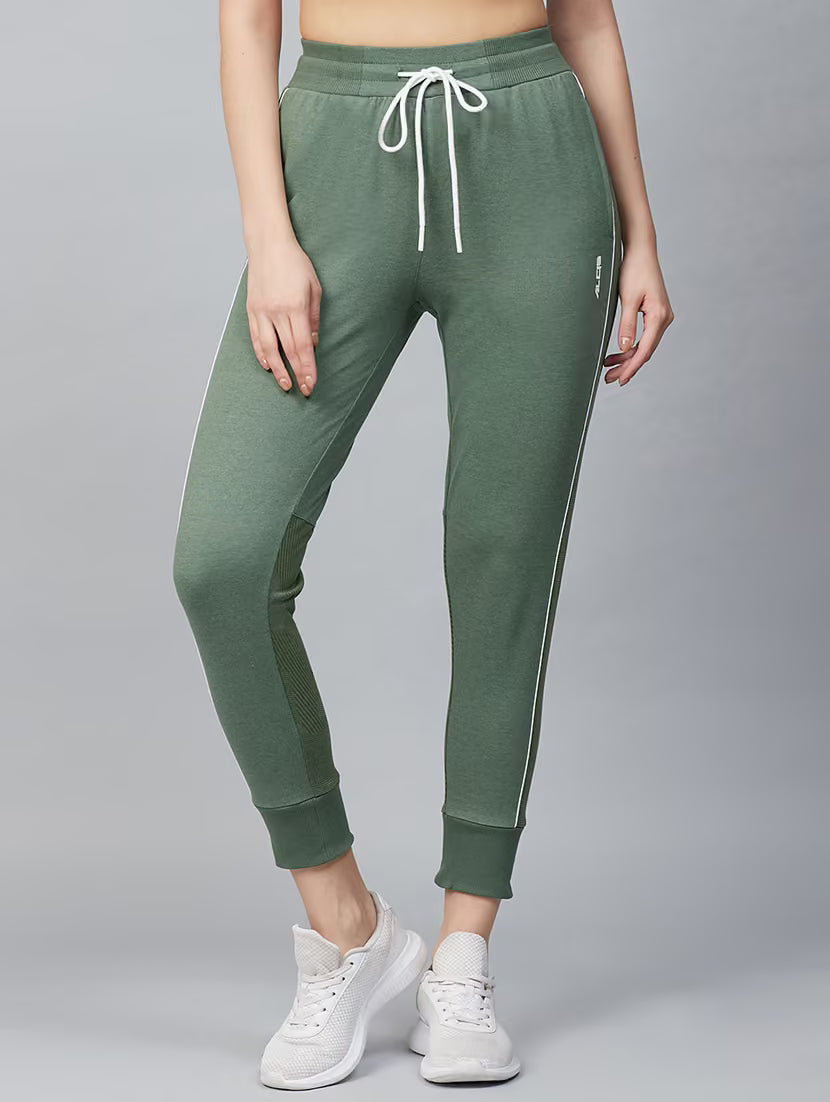 Mid Rise Solid Jogger