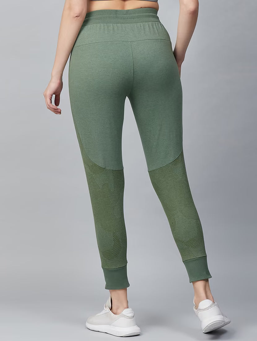 Mid Rise Solid Jogger