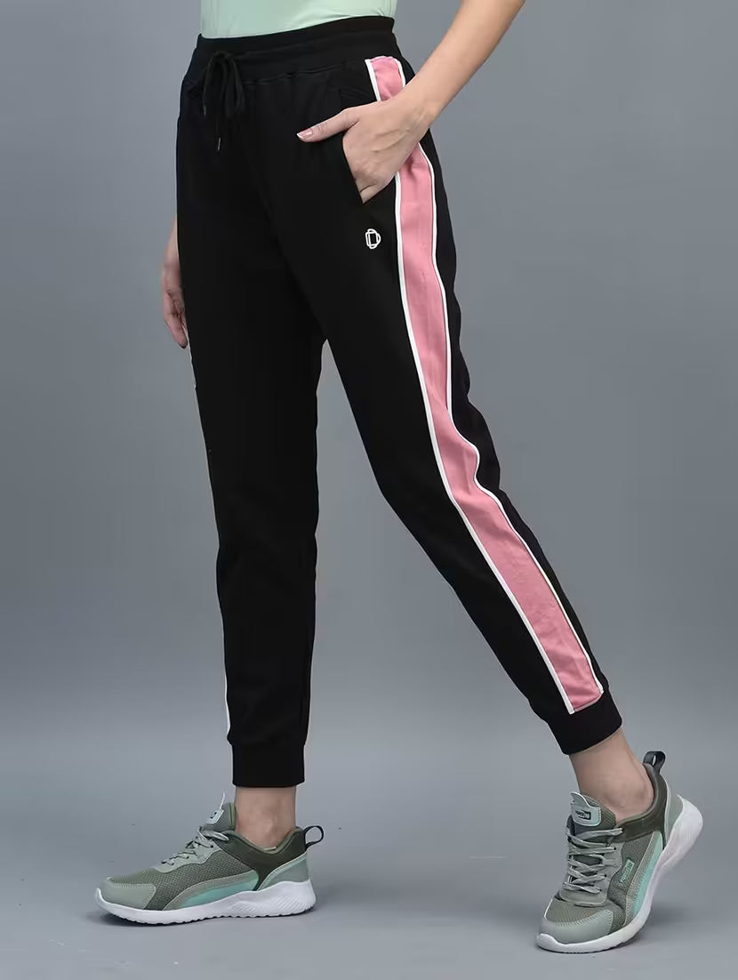 Women Color Block Regular Fit Jogger