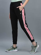 Women Color Block Regular Fit Jogger