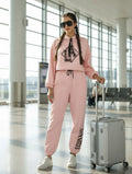 Women Printed Mid Rise Regular Fit Jogger