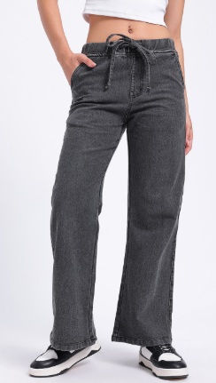 Women Stretchable Wide Leg Jeans